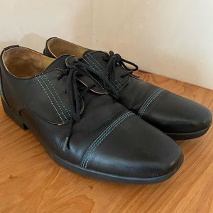 John Fluevog Men’s Contrast Stitch Oxfords Size 9